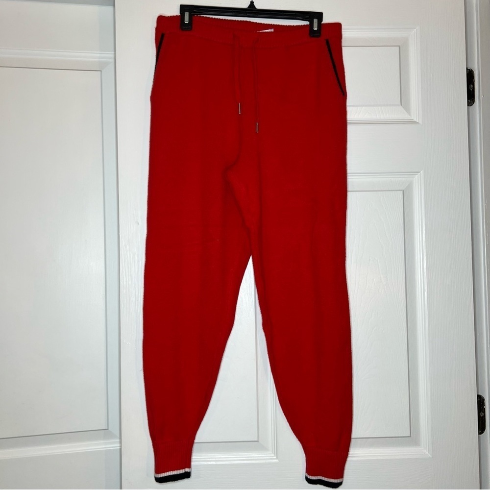 Savage X Fenty By Rihanna lit Leisure Knit Joggers Red Womens S